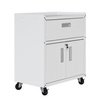 Manhattan Comfort Fortress Textured Metal 31.5