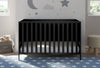 Graco Theo 3-in-1 Convertible Crib - Black
