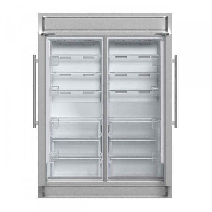 Forno Maderno 60 Inch Convertible Refrigerator, 27.2 cu.ft., with Decorative Grill - FFFFD1722-60S