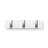 Umbra 3 Flip Wall-Mounted Hooks - White