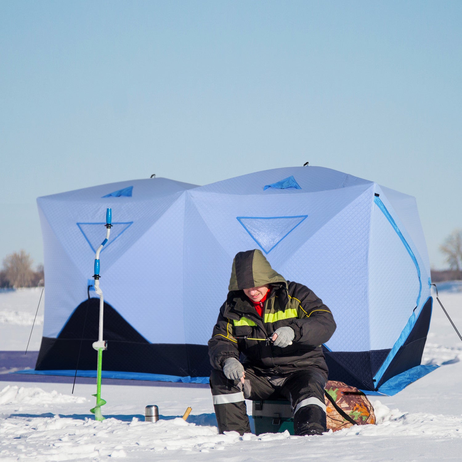 Ice fishing tent for camping hot sale