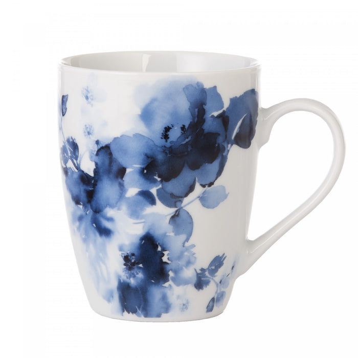 H2K Midnight Roses 16-Piece Porcelain Dinnerware Set