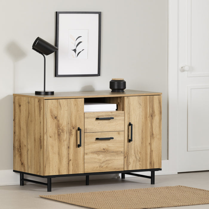 Ezra 2-Door Credenza - Nordik Oak