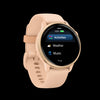 Garmin Vivoactive 6 Pink Dawn Everyday Smartwatch - Lifestyle Tracker, Morning Report, Meditation Tracking, Women's Health, On-Wrist Texting