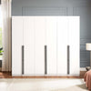 Lee Modern 32" Wardrobe Closet in White - Set of 3 Armoire | Armoire moderne Lee 32" en blanc - Ensemble de 3