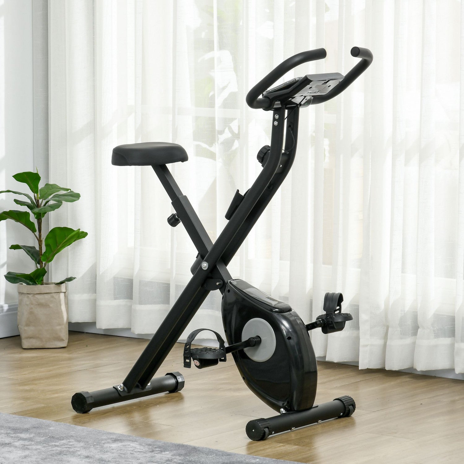 Soozier foldable exercise bike review sale