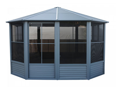 Gazebo Penguin Florence - Solarium 12x12 Metal Roof|Gazebo Penguin Florence - Solarium 12x12 Toit d'acier