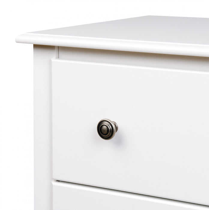 Monterey 2-Drawer Nightstand - White