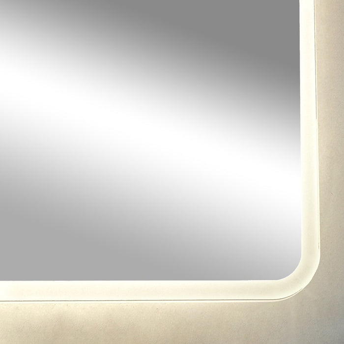Reflections Collection 32 W LED Rectangular Mirror - Silver