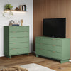 Granville Modern 2-Piece Dresser Set in Sage Green | Ensemble de commode 2 pieces Granville Modern en vert sauge