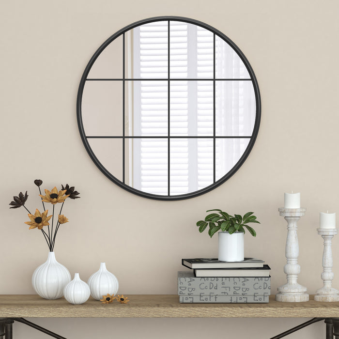 Secci Black 28\" Mirror