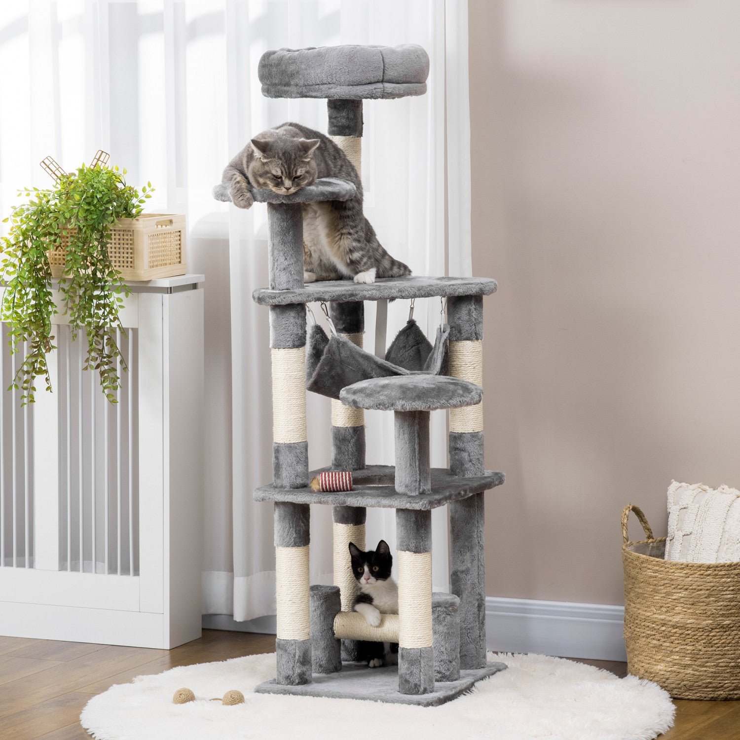 Pawhut Cat Tree, 52