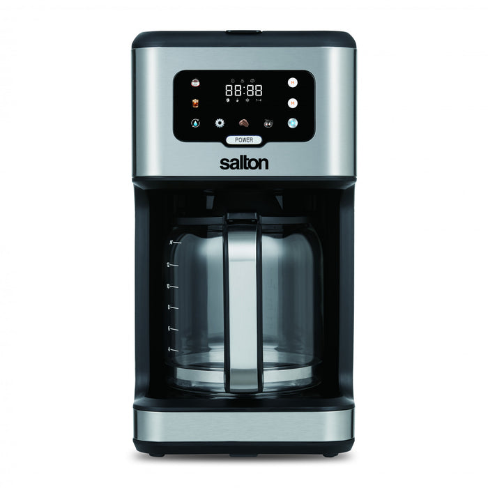 Salton Stainless Steel Digital Coffee Maker - 14 Cup