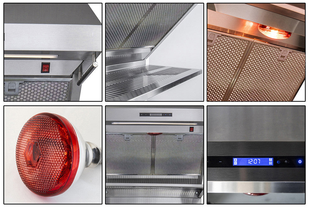 Forno Savona 30" Wall Mount Range Hood FRHWM502930 The Brick