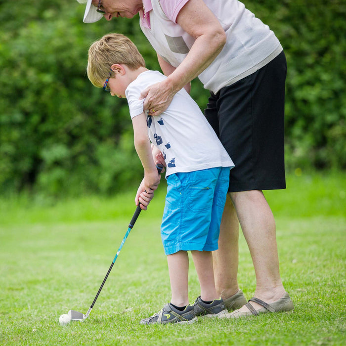 Ultimate Kids Golf Practice Set Junior Complete Golf Club Set For Kids Age 5-7 Years Old Blue