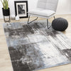 Hadley Grey Taupe Blue Distressed Design Rug, 5'3" x 7'7" Indoor Area Rug | Tapis Hadley au design decolore bleu gris taupe, 5'3" x 7'7"