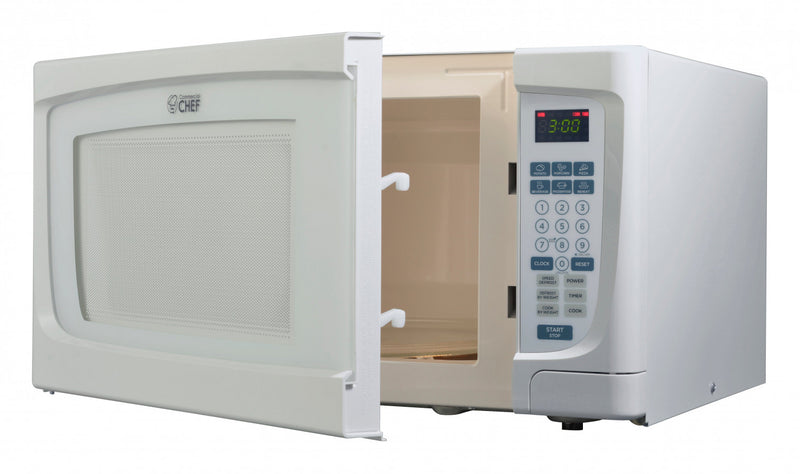 CHM Series Commercial Chef 1.6 Cu. Ft. Countertop Microwave Oven, CHM16100W6C Countertop Microwave Larger 1cuft