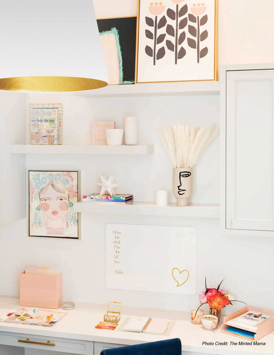 Dainolite Oversized Drum 1 Light Pendant Large White/Gold Shade Lamp