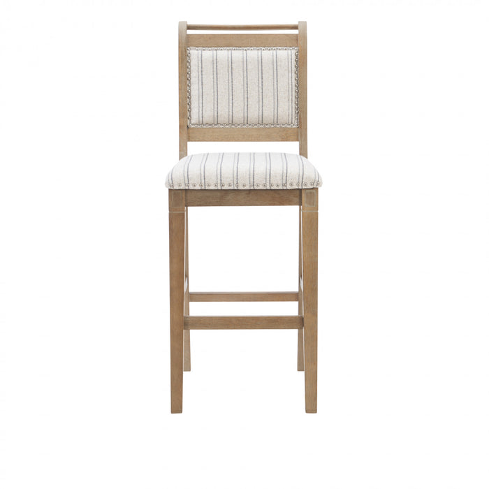 Emmy Fabric Barstool - Grey