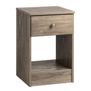 Astrid Tall 1-Drawer Nightstand - Drifted Grey|Table de nuit haute Astrid à 1 tiroir - gris délavé