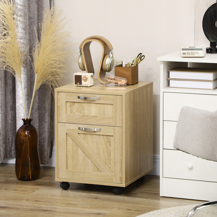 Vinsetto Veritcal Filing Cabinet With Hanging Bars For Letter A4 Size