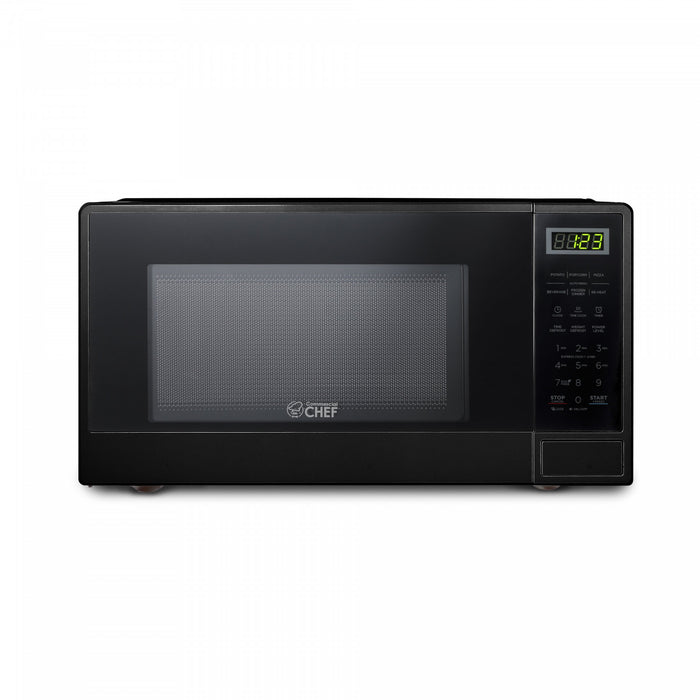 CHM Series Commercial Chef 1.1 Cu. Ft. Countertop Microwave Oven, CHCM11100B Countertop Microwave Larger 1cuft