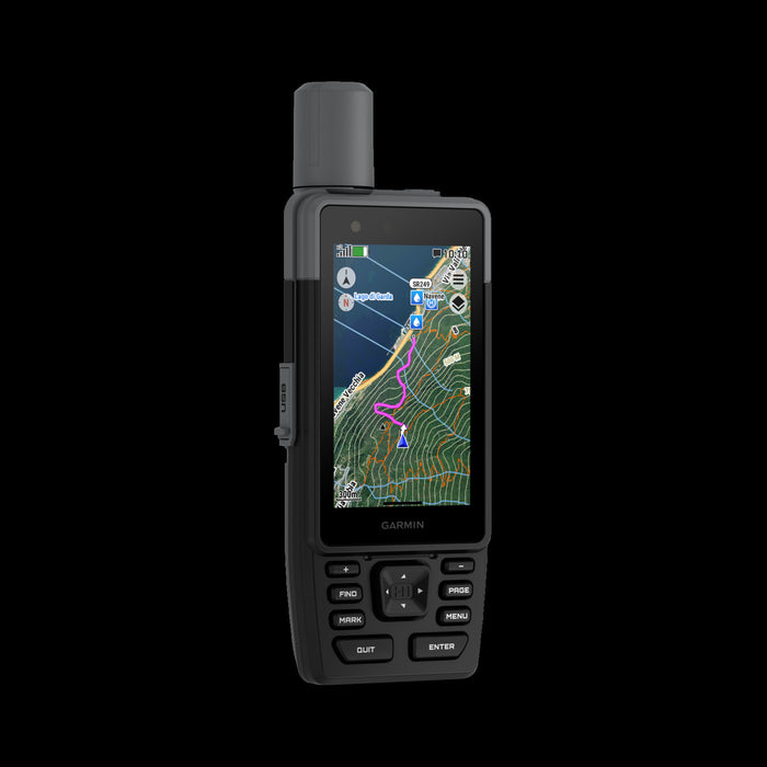 Garmin GPSMAP H1 Premium GPS Handheld - Rugged Navigator with Satellite Imagery, Multi-Band GPS, Long Battery, Weather Forecasts, ABC Sensors
