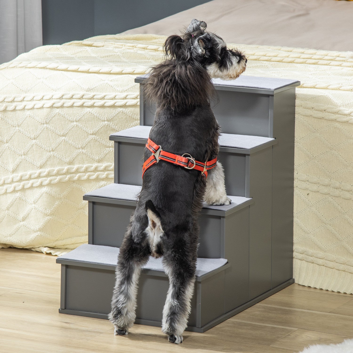 Wooden dog steps for high bed hotsell