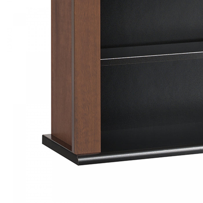 Double Wall Mounted Storage - Cherry Black