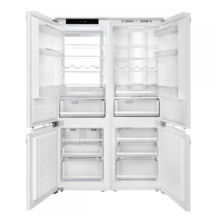 Forno Rivestito 42 Inch Panel Ready Bottom Freezer combo, 16.9 cu. ft. - FFRBI1794-42