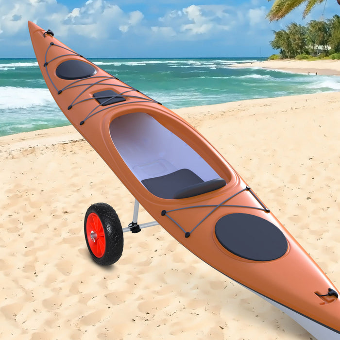 Soozier Universal Kayak Cart Trolley Trailer