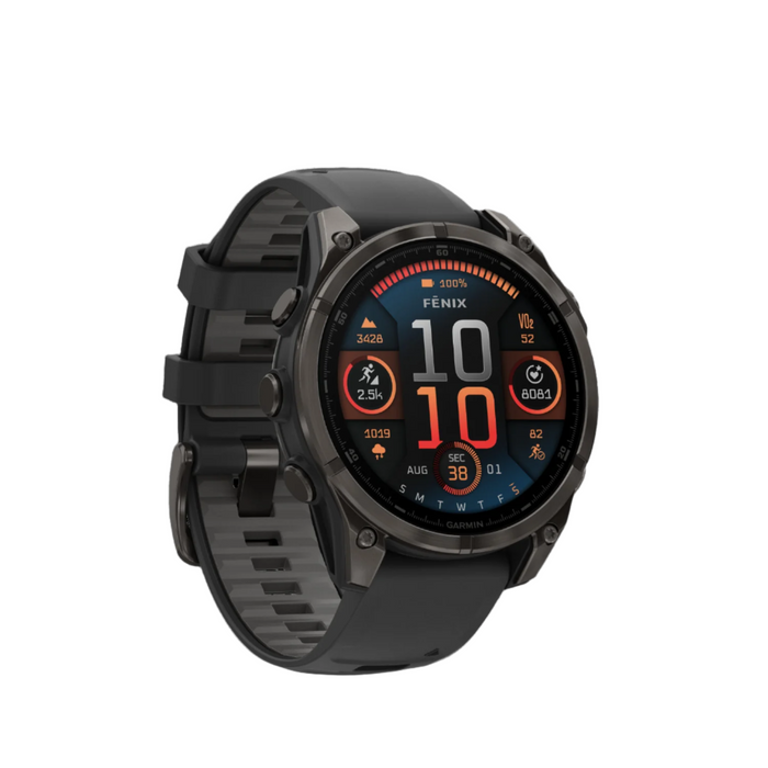 Garmin Fēnix 8 Amoled Sapphire Smartwatch 47mm - Gps, Compass, Gyroscope And Barometric Altimeter 