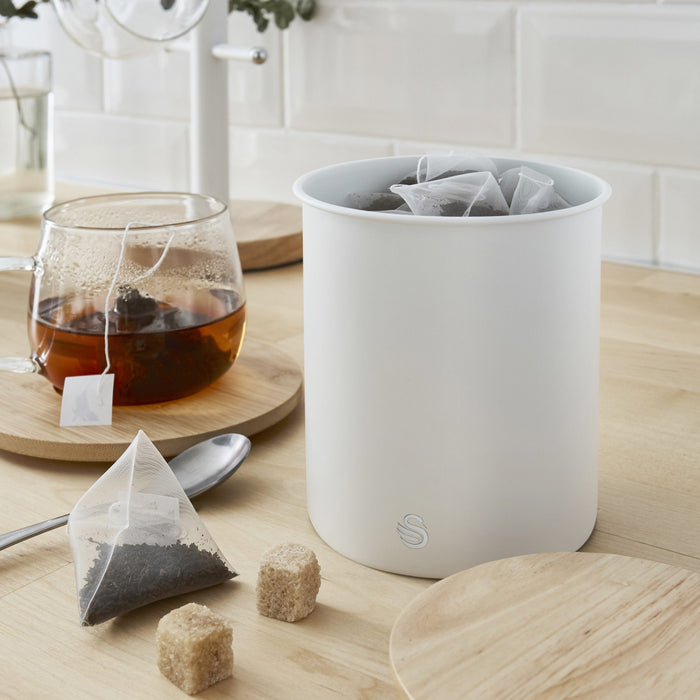 Salton Swan Nordic White Cannisters - Set of 3