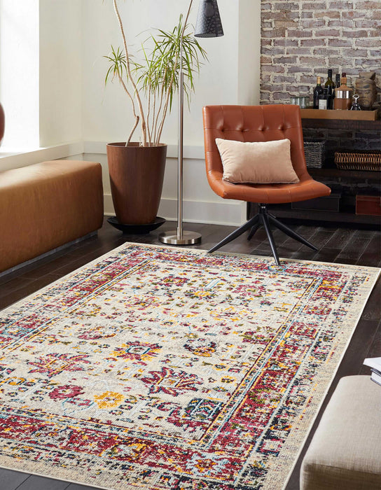 Jasmine Ivory Rug 8'0\" x 10'0\"