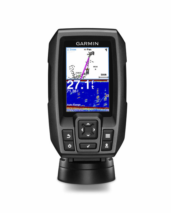 Garmin Striker 4 Portable Bundle - 3.5\" Chirp Fishfinder W/gps, Kayak-friendly, High-sensitivity Mapping