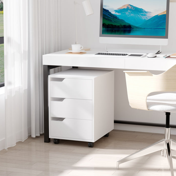Homcom 3 Drawer File Cabinet