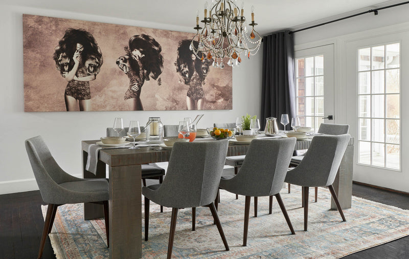 Irina Traditional 9'0\" x Area Rug in Multi Indoor Area Rug