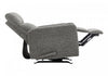 MONARCH SPECIALTIES 30" WIDE UPHOLSTERED RECLINING CHAIR, MANUAL ROCKER, CUP HOLDERS, DARK GREY FABRIC RECLINER | MONARCH SPECIALTIES FAUTEUIL 30 PO DE LARGEUR INCLINABLE REMBOURRE, FAUTEUIL BERCANT MANUEL, TISSU GRIS FONCE