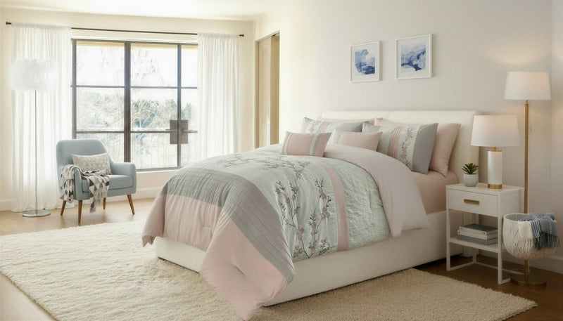 Celina 7-Piece Queen Comforter Set 