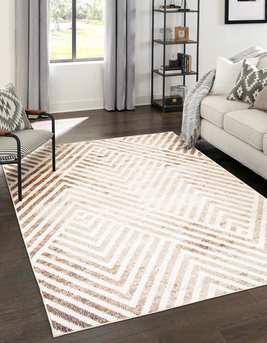 Lana Ivory Area Rug - 5'0\" X 8'0\" 