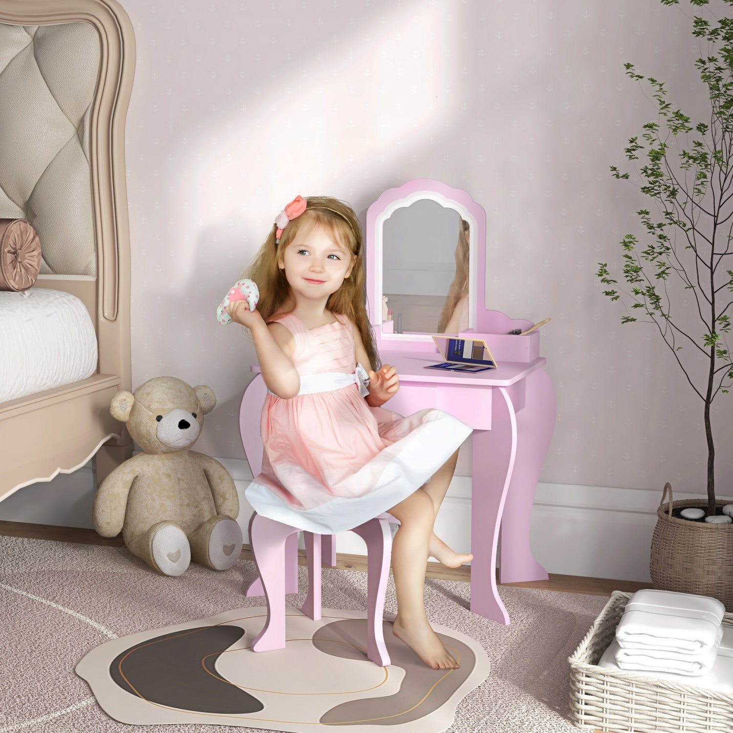 Little girl toy vanity sets online