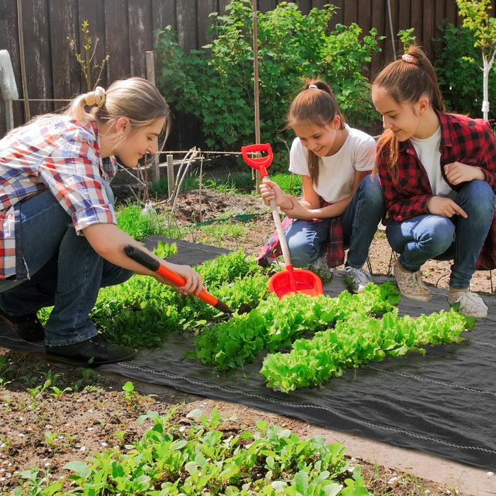 Outsunny 3ftx300ft Gardener Premium Weed Barrier 4.6OZ Landscape Fabric Durable & Heavy-Duty Weed Block Gardening Mat, Easy Setup & Superior Weed Control Convenient Design