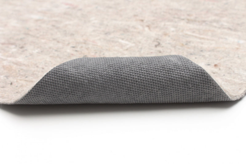 Modern 2'0\" x 8'0\" Under-Padding Rug in Grey Indoor Area Rug