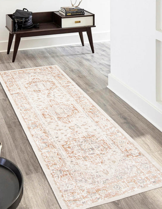 Bijara Copper Runner Area Rug - 2'8\" X 8'2\" 
