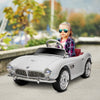 Aosom 12v Electric Ride On Car For Kids With Remote Control, Battery Powered Ride-On Electric Vehicl|Aosom Voiture Electrique 12 V Pour Enfants Avec Telecommande, Vehicule Electrique Alimente Par Batte