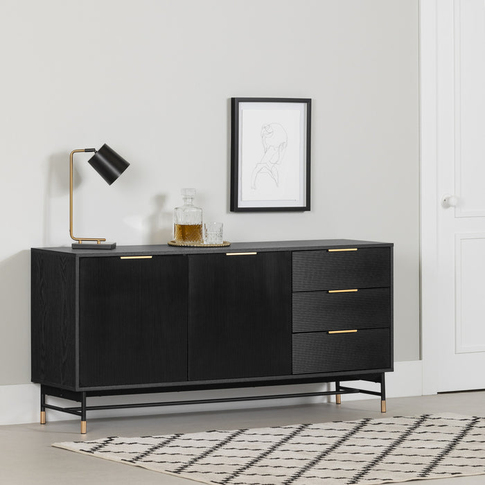 Arlo Sideboard - Ash Oak Gold
