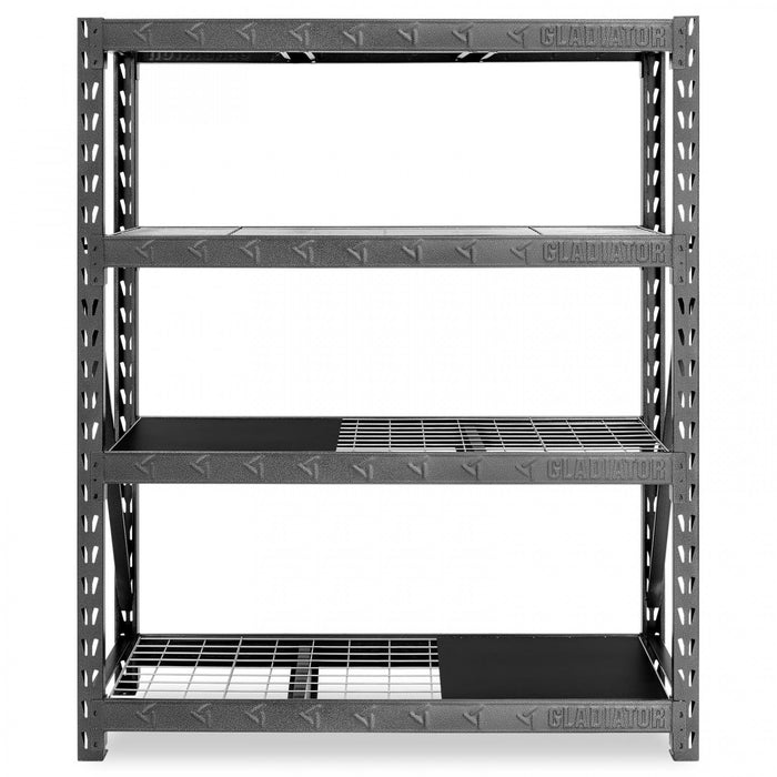 Gladiator Rack Shelf Liner 2-Pack for 24 Shelves - Black