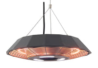 Energ+ Infrared Electric LED Hanging Patio Heater - HEA-21568BLK