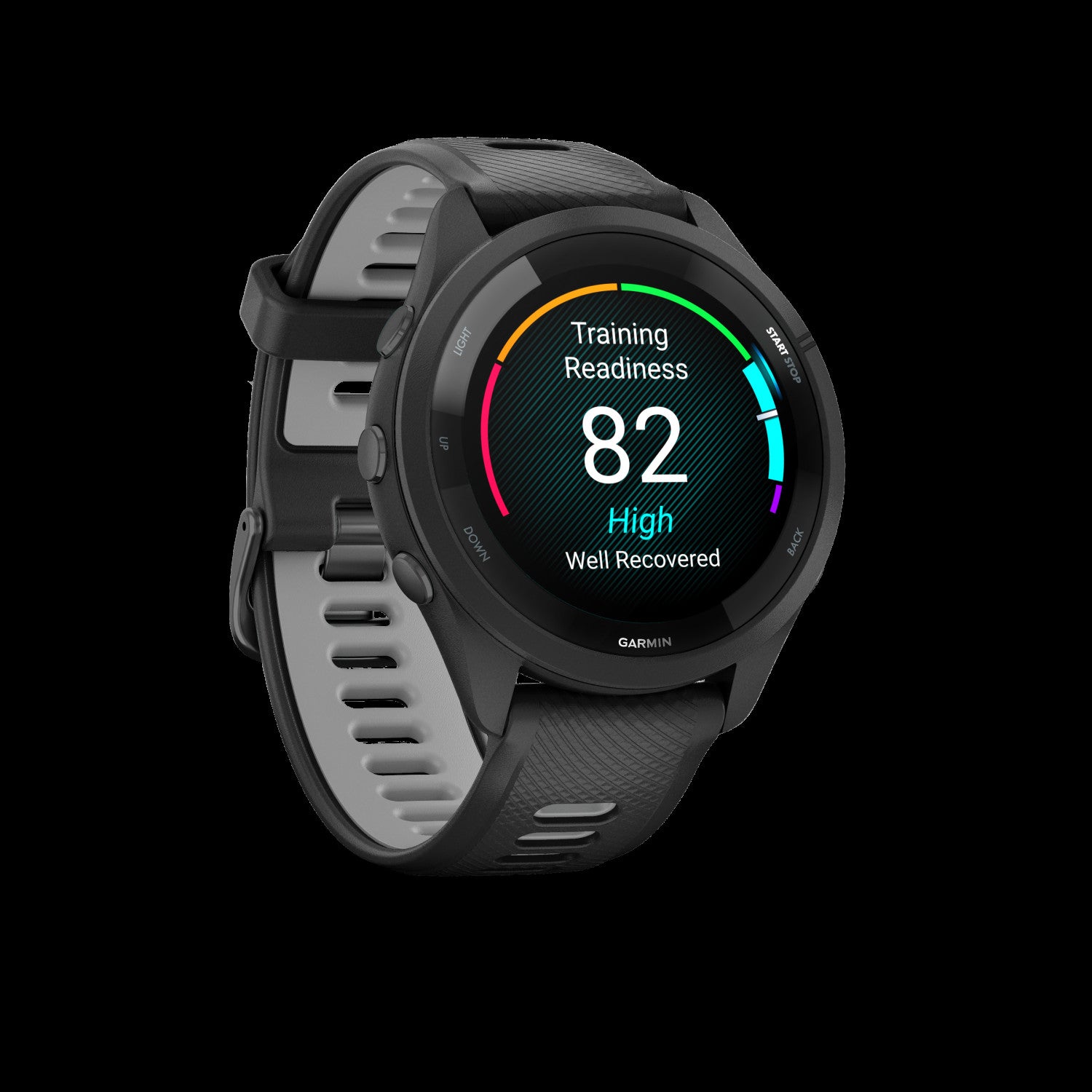 ウォーキング・ランニングウェア GarminForerunner265 BLACK 楽天市場】ガーミン（GARMIN）GPSランニングウォッチ Forerunner