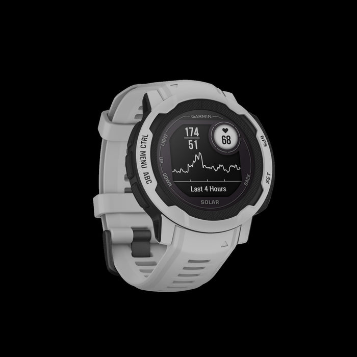 Garmin Instinct® 2 Solar Gps Smartwatch - Durable Rugged Design With Solar Charging - Mist Gray